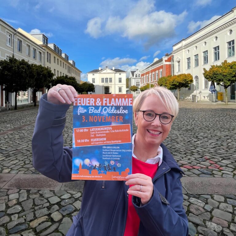 Feuer & Flamme für Bad Oldesloe: 3.11. von 17-22 Uhr