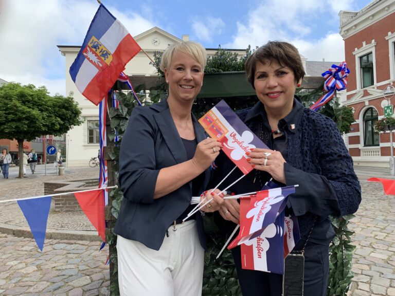 Wirtschaftsvereinigung verteilt 4000 Fähnchen